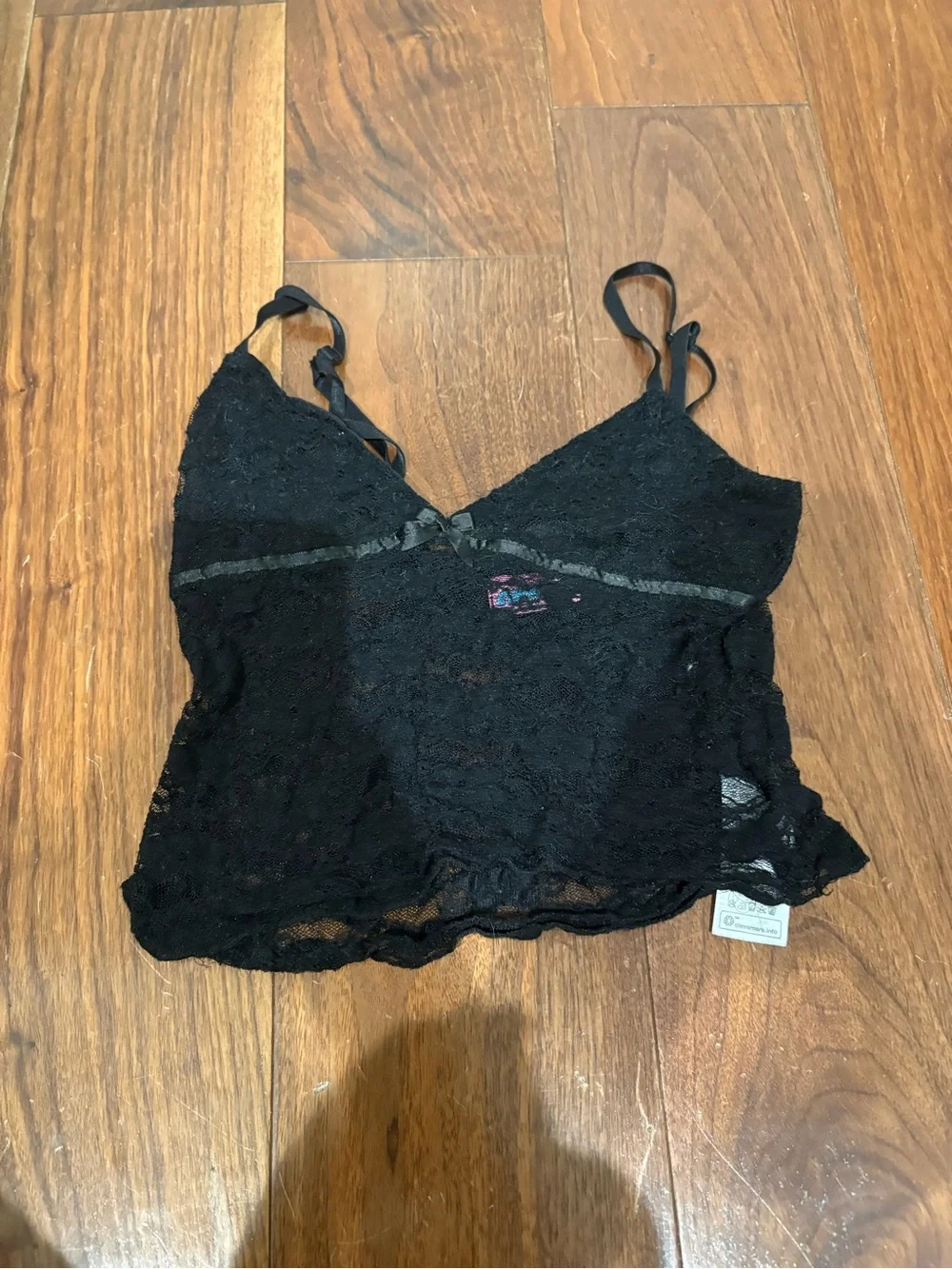 Black Lace Camisole Tank Top - Women Intimates